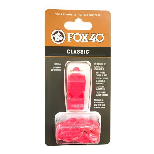 Свисток FOX 40 Classic Whistle Safety 9903-0408, Розовый, Размер (EU) - 1SIZE - #0