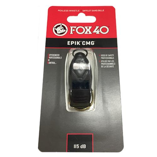 Свисток FOX 40 Original Whistle Epik CMG Safety 8802-0008, Чёрный, Размер (EU) - 1SIZE - #0