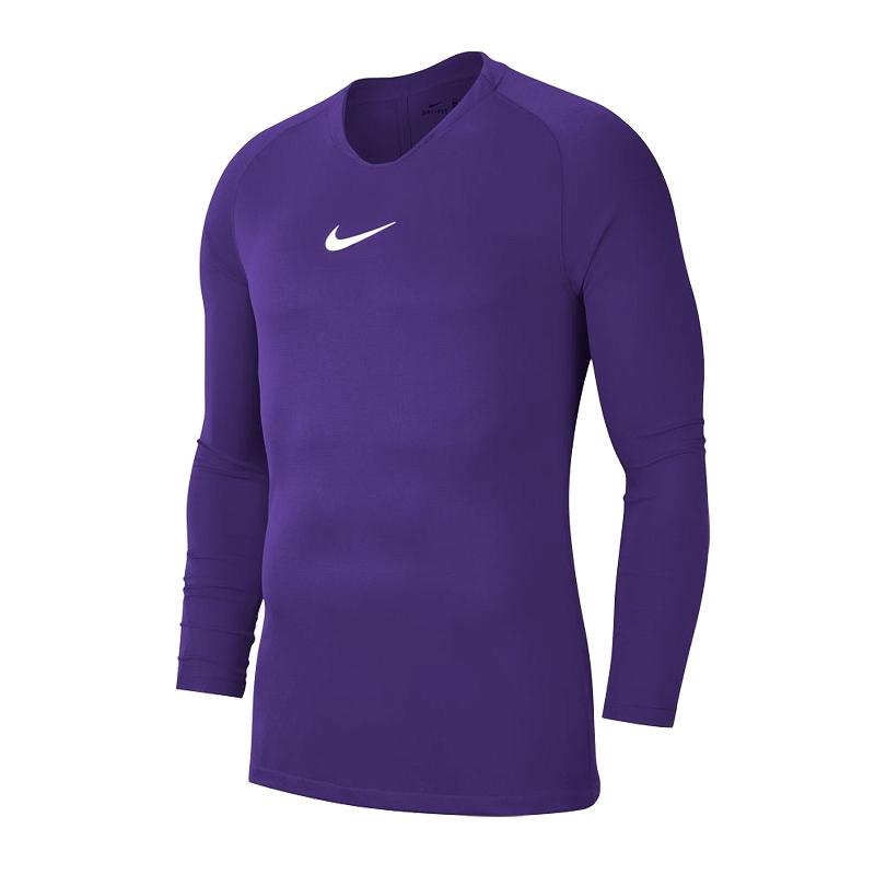 Детская компрессионая термофутболка Nike Dry Park First Layer LS AV2611-547, Фиолетовый, Размер (EU) - 140cm - #0