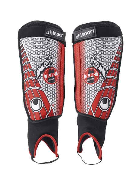 Щитки з гомілкостопом SHINGUARD 1. FC KÖLN (red/black/white) - #0