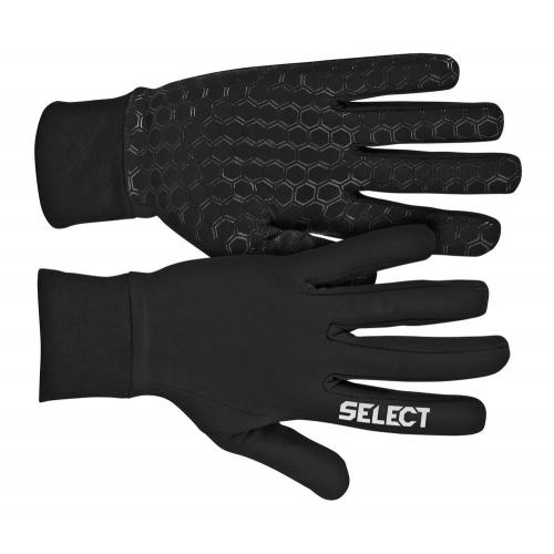 Рукавички ігрові SELECT Players gloves (009) чорний, 11 (XL) - #0