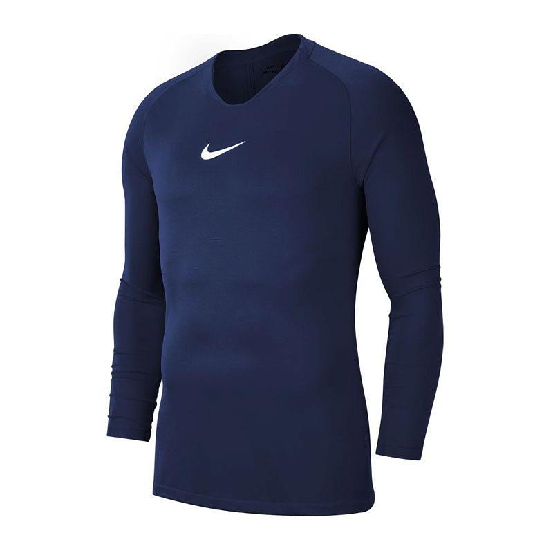 Детская компрессионая термофутболка Nike Dry Park First Layer LS AV2611-410, Синий, Размер (EU) - 152cm - #0