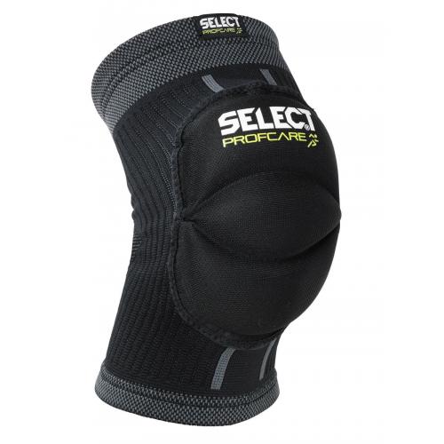 Наколінник SELECT Elastic Knee Support with Pad (423) т.сірий - #0