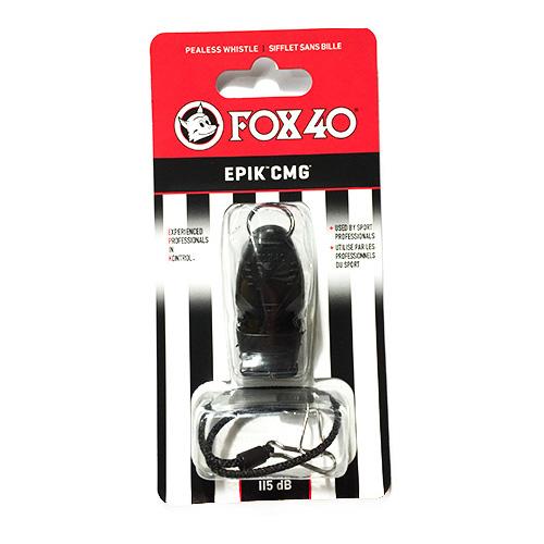 Свисток FOX 40 Original Whistle Epik CMG Official 8807-0008 Чорний universal (72118) - #1