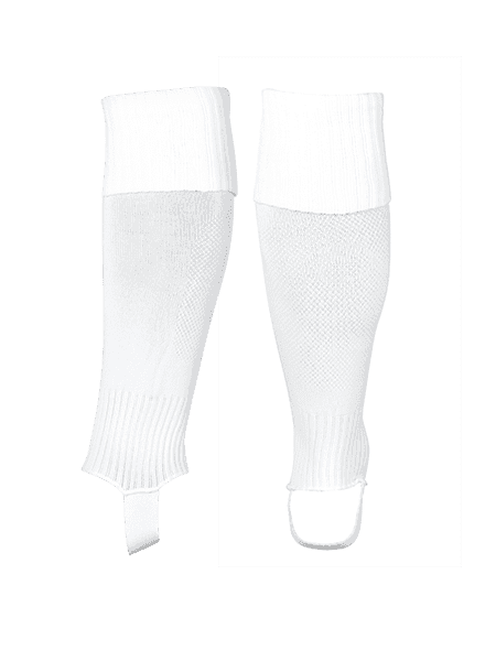 Гетри футбольні без носка SOCKS JUNIOR (white) - #0