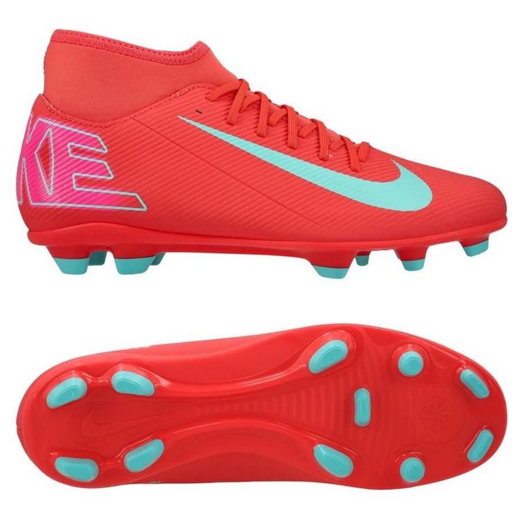 Футбольные бутсы Nike Mercurial Superfly 10 CLUB FG/MG FQ8314-800, Красный, Размер (EU) - 40.5 - #1