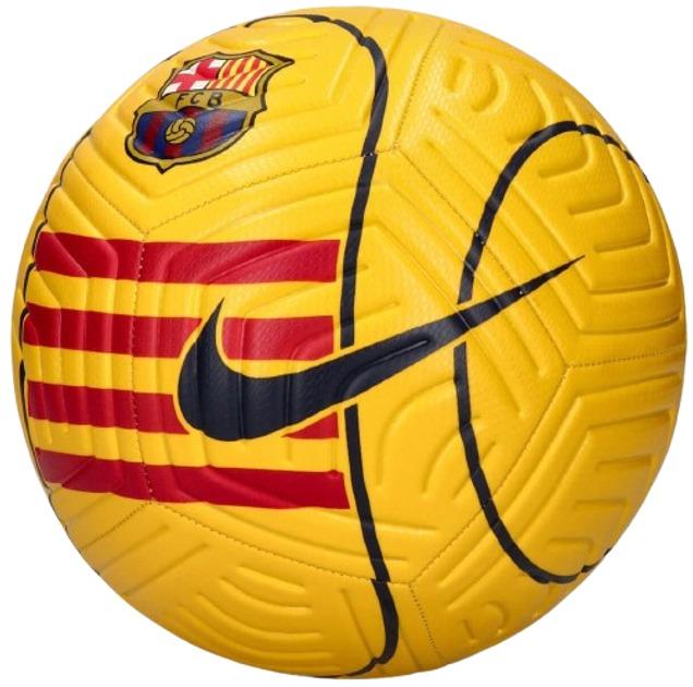 Футбольный мяч Nike FC Barcelona 22/23 Strike DC2419-728, Жёлтый, Размер (EU) - 5 - #1