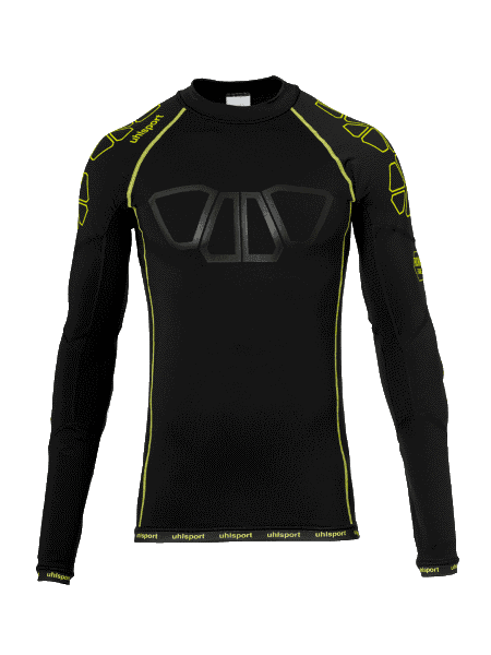 Футболка довг.рукав BIONIKFRAME BASELAYER (black/fluor yellow) - #0