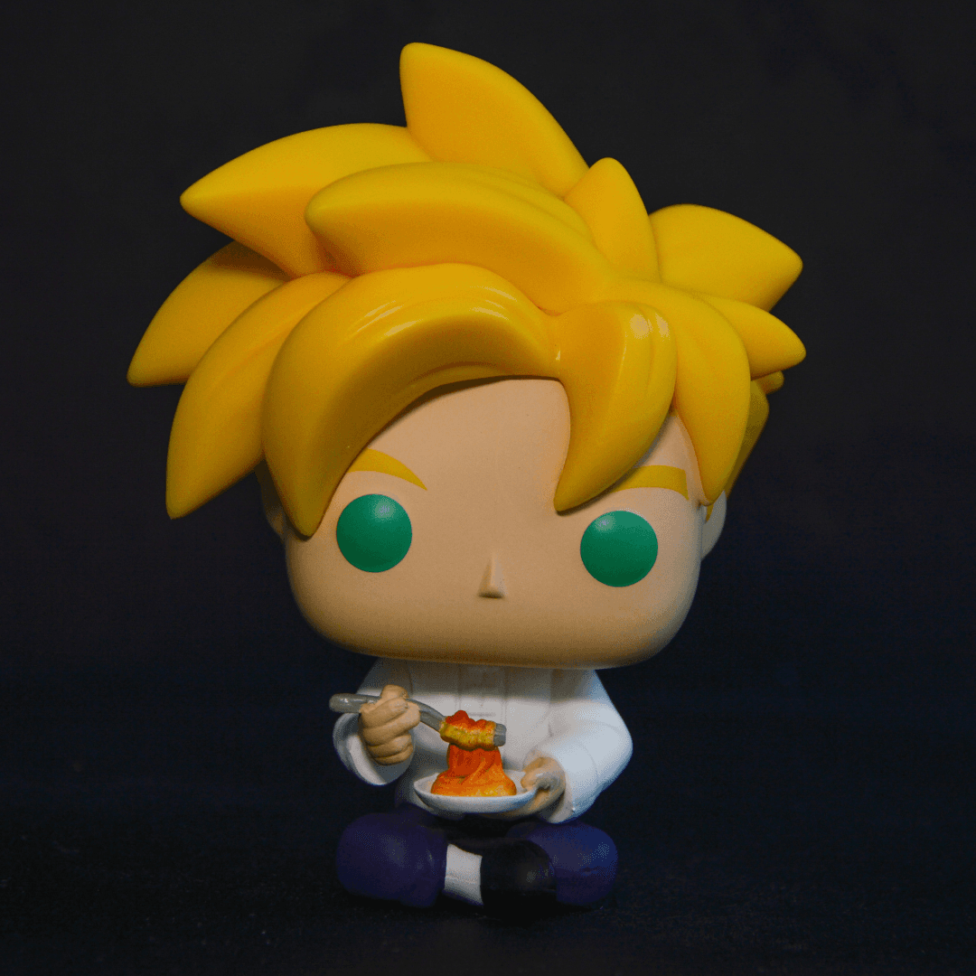 Фігурка Funko POP! Super Saiyan Gohan with Noodle / ФАНКО ПОП ДРАКОНЯЧІ ПЕРЛИ ЗЕТ - ГОХАН - #0