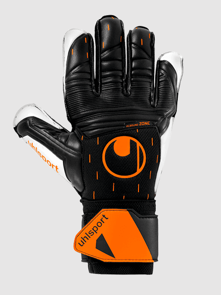 Воротарські рукавиці Uhlsport SPEED CONTACT SOFT PRO (black/white/fluo orange) - #0