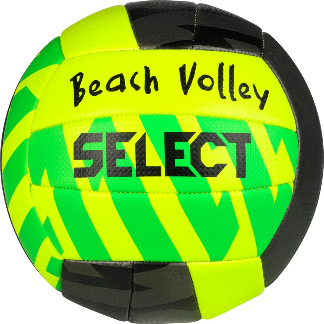 М'яч для пляжного волейболу SELECT Beach Volley v24 (596) жовт/чорний, 5 - #0