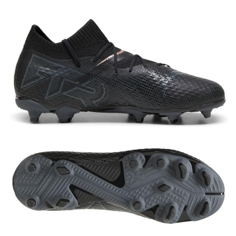 Футбольные бутсы Puma Future 7 Pro FG/AG 107728-02, Чёрный, Размер (EU) - 38 - #0