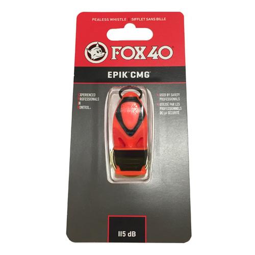 Свисток FOX 40 Original Whistle Epik CMG Safety 8802-0308 Помаранчевий universal (72123) - #1