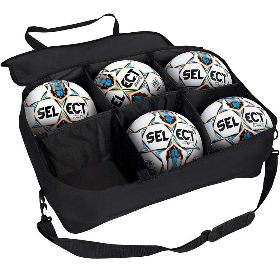 Сумка для м'ячів SELECT Match ball bag (010) чорний, 40 L - #0