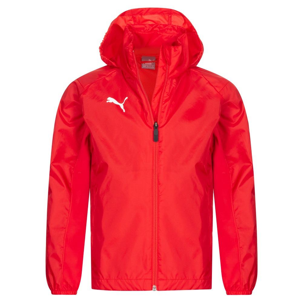 Куртка дождевик PUMA LIGA Kids Training 655628-01, Красный, Размер (EU) - 176cm - #0