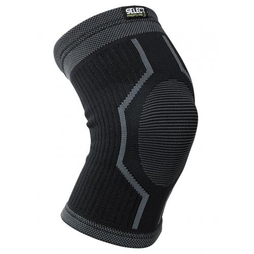 Наколінник SELECT Elastic Knee Support (009) чорн/сірий, XL - #0