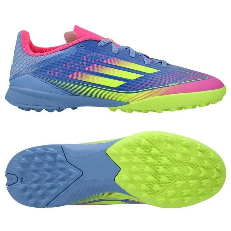 Детские сороконожки Adidas F50 League Jr TF IE3754, Голубой, Размер (EU) - 38 2/3 - #1