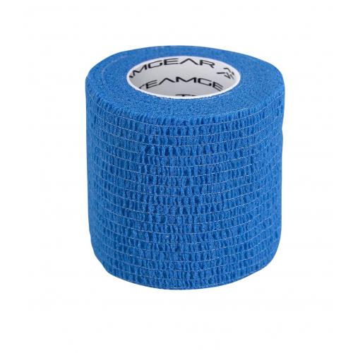 Эластичная лента для фиксации гетр и щитков W Sock Wrap голубой 5cm*4.5m 00041-b, Синий, Размер (EU) - 1SIZE - #0