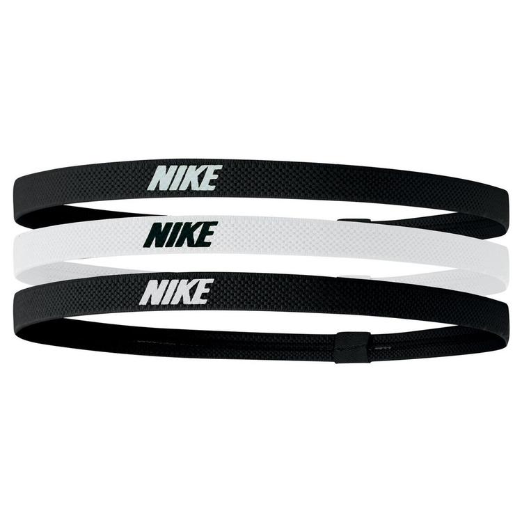 Повязка на голову NIKE ELASTIC HEADBANDS 2.0 3 PK N.100.4529.036.OS, Чёрный, Размер (EU) - 1SIZE - #1