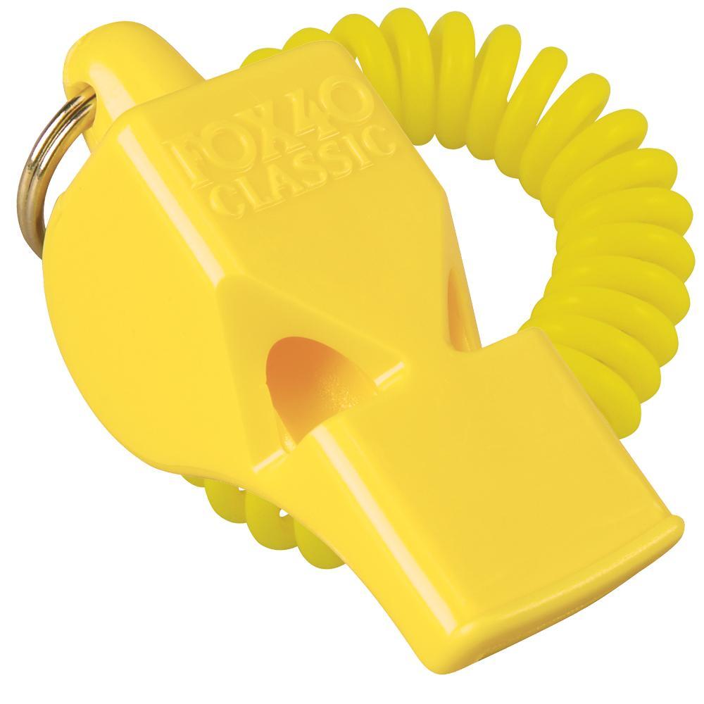 Свисток FOX 40 Whistle Classic Safety 9935-0200 Жовтий universal (72151) - #0