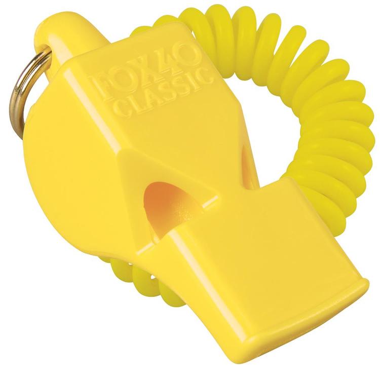 Свисток FOX 40 Whistle Classic Safety 9935-0200 Жовтий universal (72151) - #1