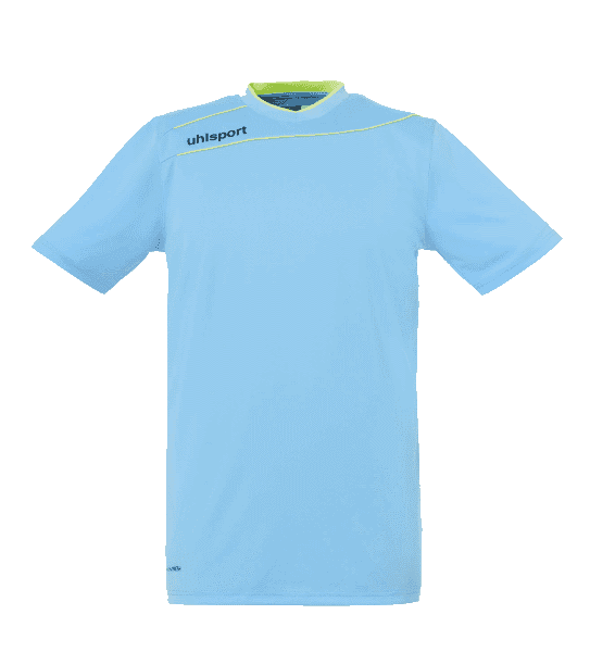 Кофта воротаря кор. рукав STREAM 3.0 (iceblue/fluo yellow/black) - #0