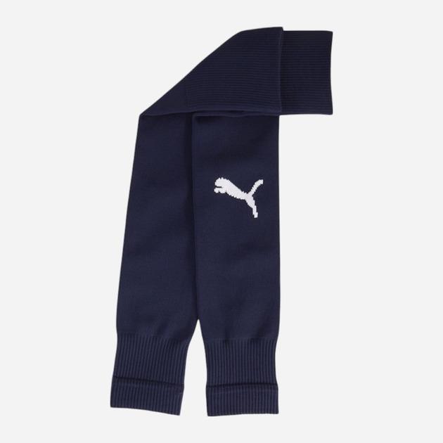 Гетры футбольные Puma TEAMGOAL SLEEVE SOCK темно-синие 706028-06, Темно-синий, Размер (EU) - 4 (43-46) - #1