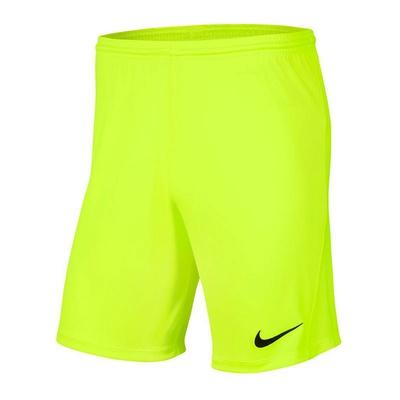 Шорты детские NIKE PARK III BV6865-702, Салатовый, Размер (EU) - 152cm - #0