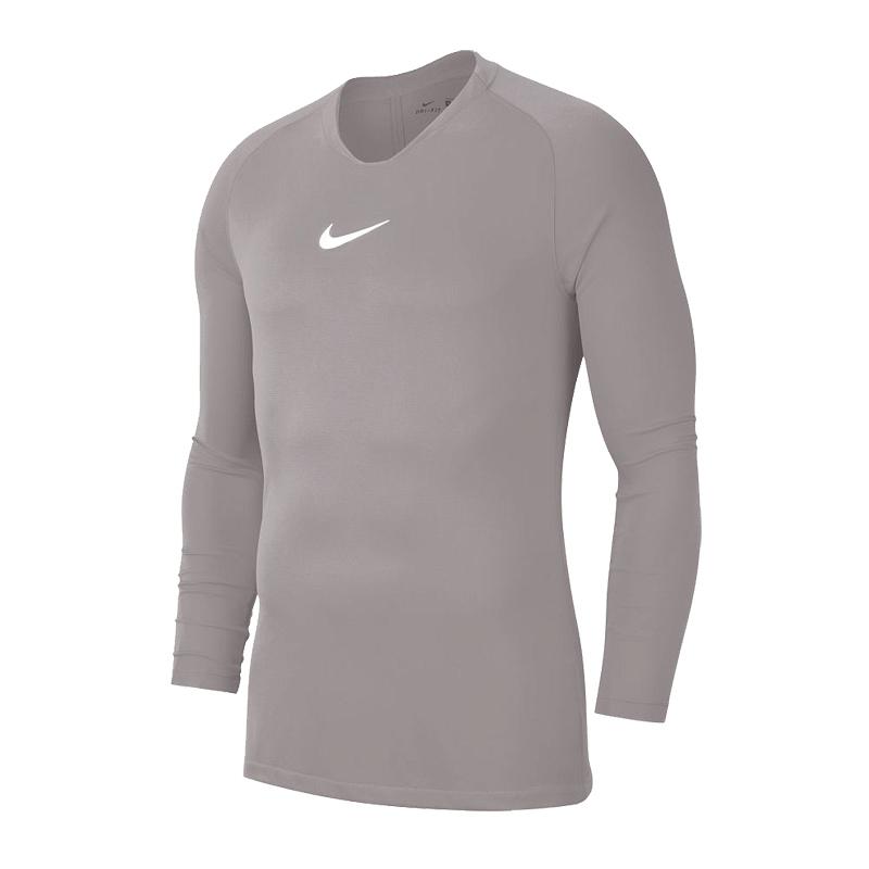 Детская компрессионая термофутболка Nike Dry Park First Layer LS AV2611-057, Серый, Размер (EU) - 164cm - #0