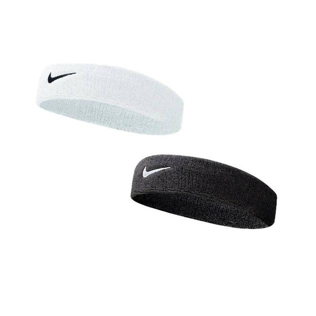 Комплект повязок Nike 2 (черная+белая) NNN07-2WB, Белый, Размер (EU) - 1SIZE - #1