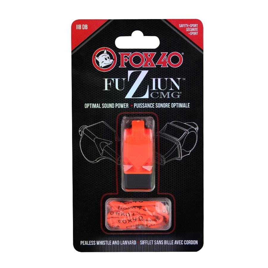 Свисток с ремешком на шею FOX 40 Original Whistle Fuziun CMG 8603-0308, Оранжевый, Размер (EU) - 1SIZE - #0