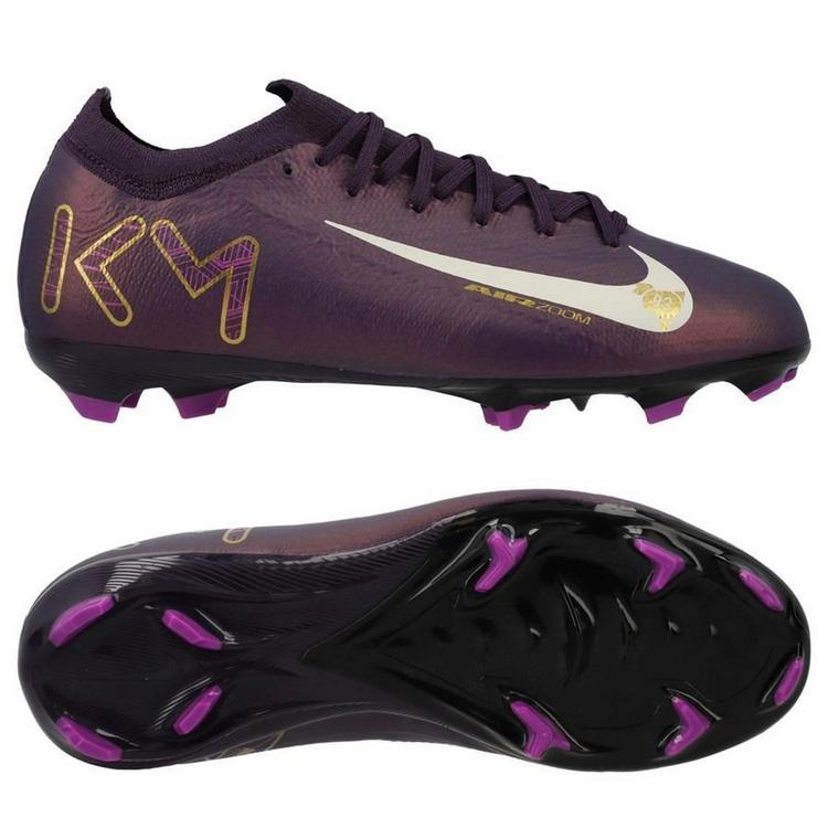 Детские бутсы Nike Air Zoom Mercurial Vapor 16 Pro x Mbappe FG Junior HF5450-500, Фиолетовый, Размер (EU) - 34 - #1