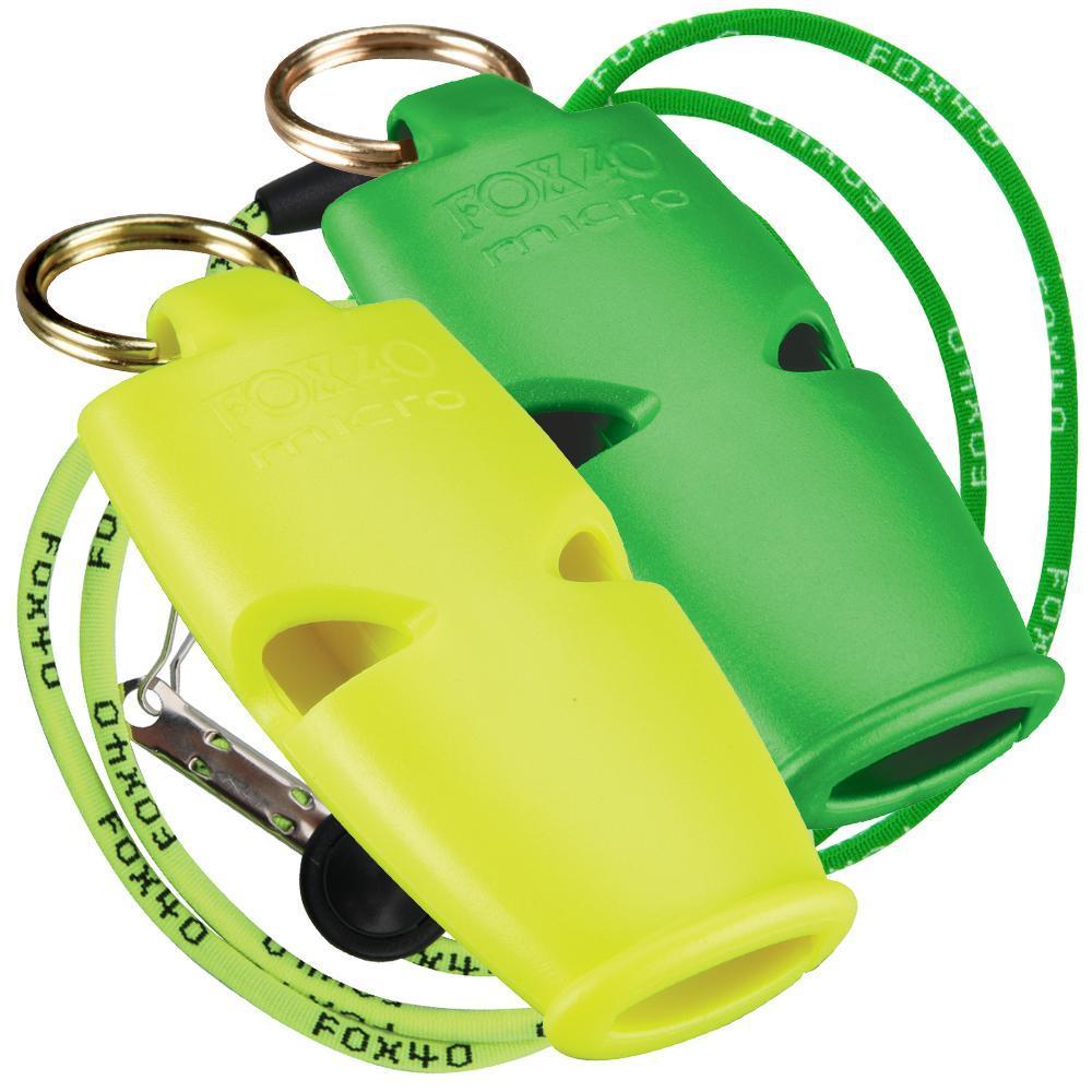 Свисток набір FOX 40 Original Whistle Micro Safety 2 Pack 9512-1808 Комбінований universal (72241) - #0