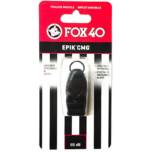 Свисток FOX 40 Original Whistle Epik CMG Official 8800-0008, Чёрный, Размер (EU) - 1SIZE - #0