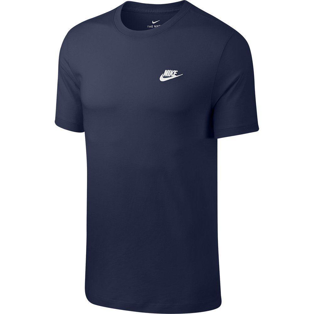 Футболка Nike NSW Club Tee NavyAR4997-410, Синий, Размер (EU) - L - #0