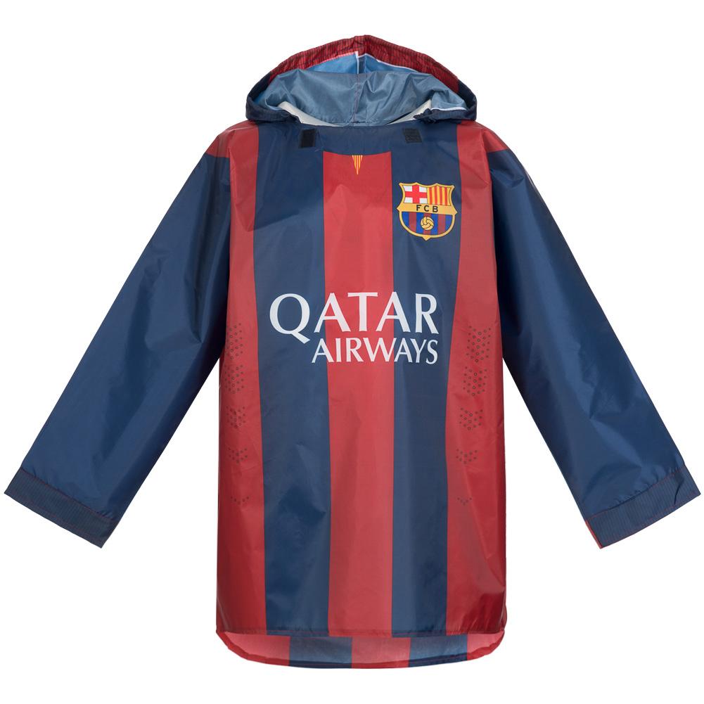 Детский дождевик пончо FC Barcelona Poncho Poncho-FCB, Синий, Размер (EU) - 164cm - #0