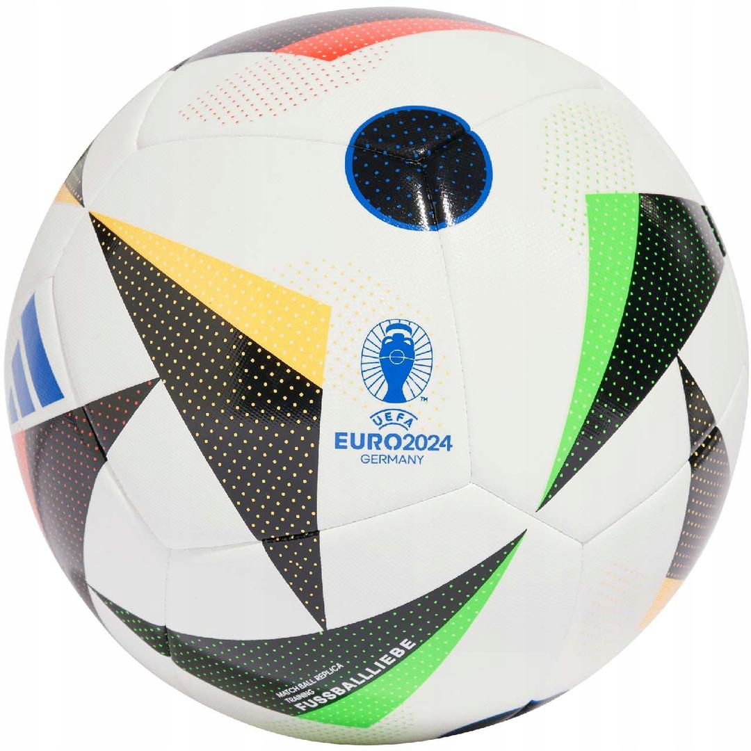 М'яч футбольний Adidas Fussballliebe Euro 2024 Training IN9366, - #1