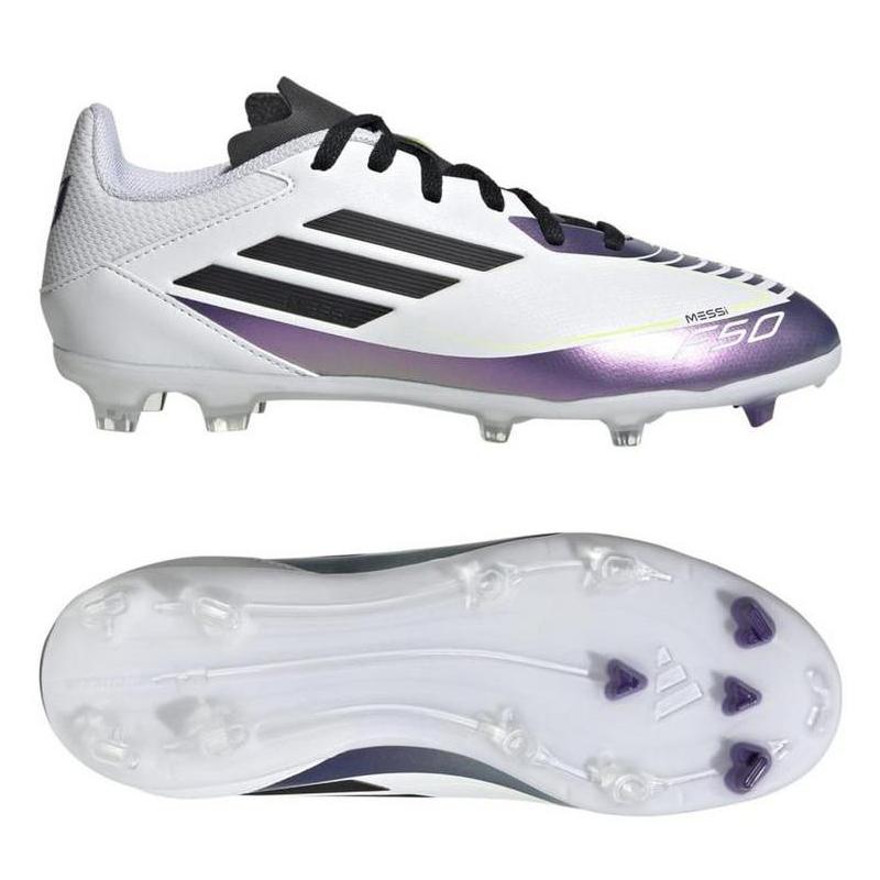 Детские бутсы Аdidas F50 League Messi Firm/Multi-Ground Performance IE9089, Белый, Размер (EU) - 32 - #0