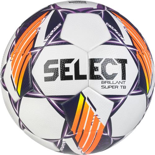 М'яч футбольний SELECT Brillant Super TB v24 (FIFA QUALITY PRO APPROVED) (009) біл/фіолет, 4 - #0