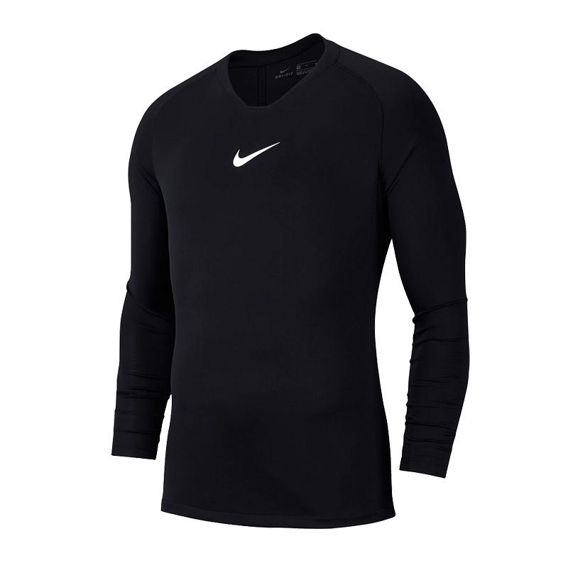 Детская компрессионая термофутболка Nike Dry Park First Layer LS AV2611-010, Чёрный, Размер (EU) - 164cm - #0