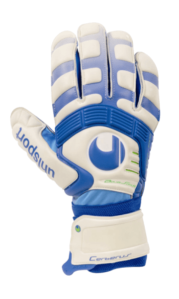 Воротарські рукавиці Uhlsport CERBERUS AQUASOFT ABSOLUTROLL	(pure white/pacific/sky) - #0