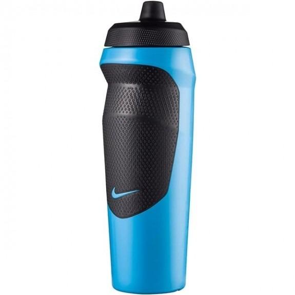 Бутылка для воды Nike HYPERSPORT BOTTLE 20 OZ 600 ml черно-голубая N.100.0717.459.20, Синий, Размер (EU) - 1SIZE - #0