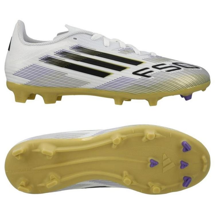 Детские футбольные бутсы Adidas F50 League MG Junior JH7745, Белый, Размер (EU) - 35.5 - #1