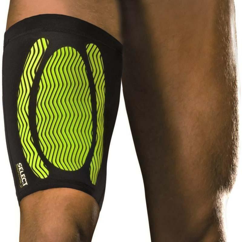 Бандаж стегна SELECT 6350 Compression thigh (010) чорний, XXL - #0