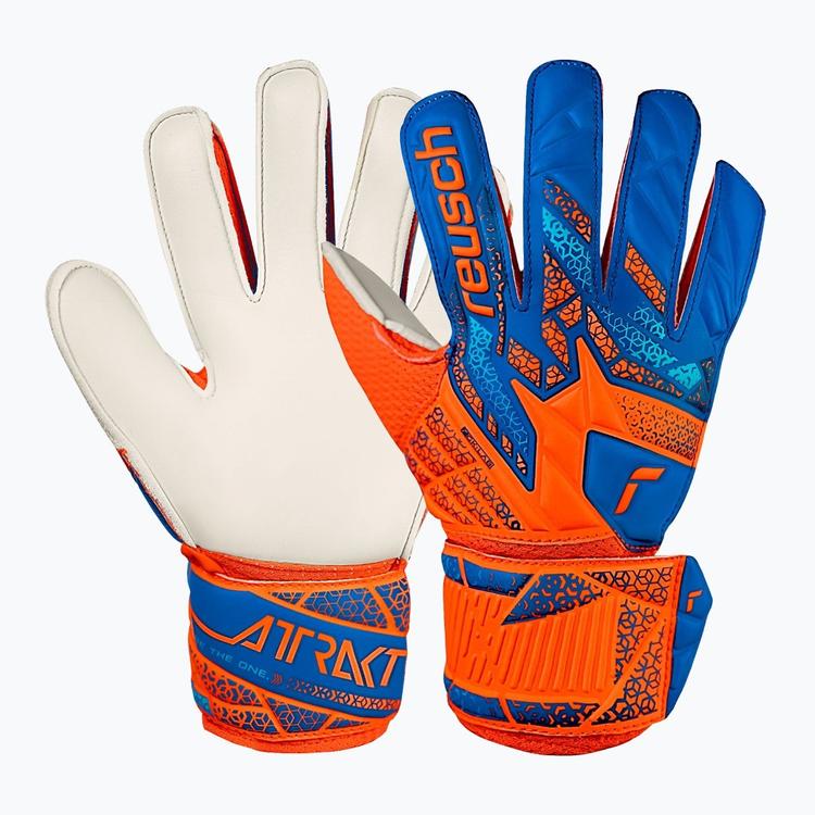 Детские вратарские перчатки Reusch Attrakt Solid Junior 5572515-2290, Оранжевый, Размер (EU) - 4.5 - #1