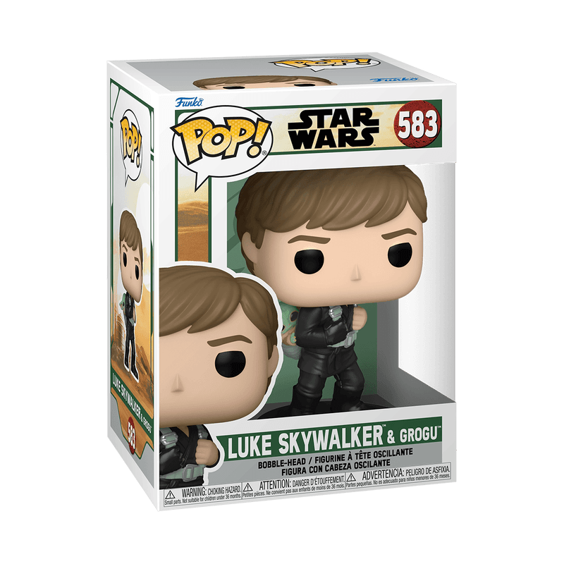 Фігурка Funko POP! LUKE SKYWALKER & GROGU / ЛЮК СКАЙВОКЕР І ГРОГУ - #2