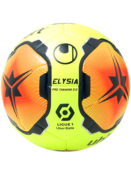 М`яч футбольний ELYSIA PRO TRAINING 2.0 (fluo yellow/fluo red/navy) - #0