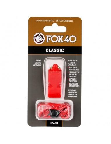 Свисток FOX 40 Whistle Classic Safety 9903-0108 Червоний universal (72145) - #0