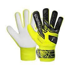 Детские вратарские перчатки Reusch Attrakt Starter Solid 5572514-2014, Жёлтый, Размер (EU) - 7 - #1