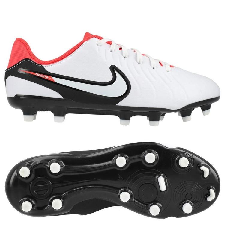 Дитячі  футбольні бутси Nike Kids Tiempo Legend 10 Academy FG/MG DV4348-100, Белый, Размер (EU) - 36 - #1